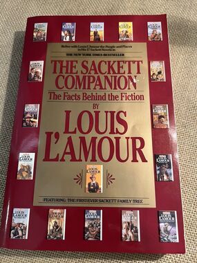The Sackett Companion : The Facts Behind the Fiction by Louis L'Amour (1988)